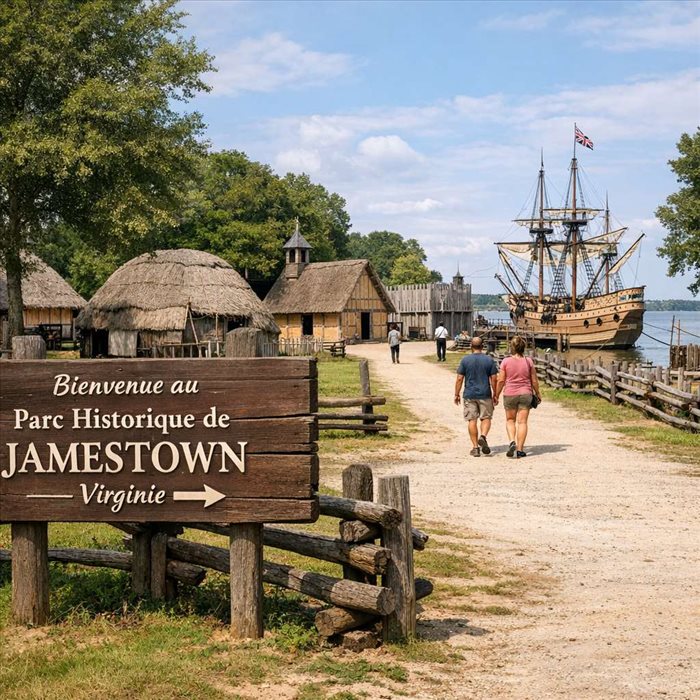 Visiter le parc historique de Jamestown en Virginie : guide complet