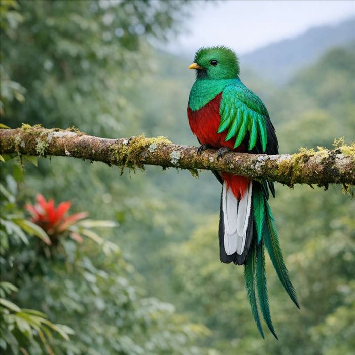 Pourquoi le quetzal est emblématique au Costa Rica ?