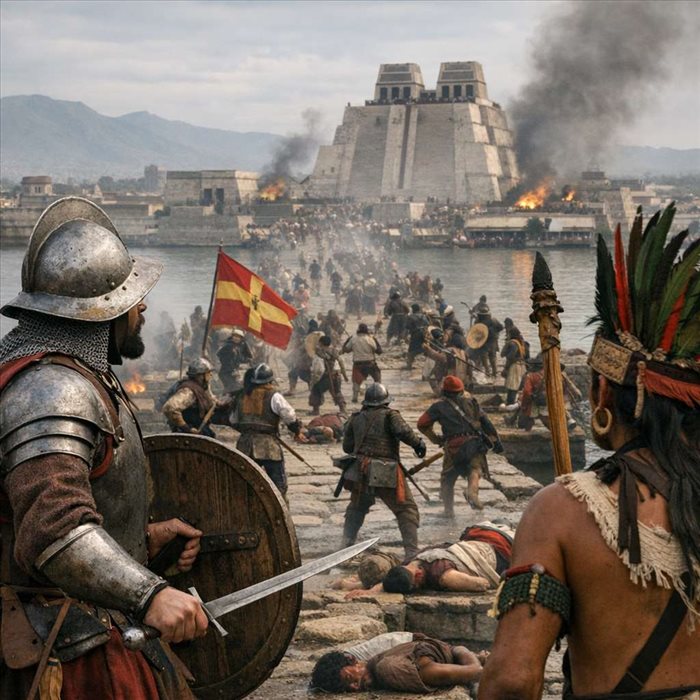 Comment les Espagnols ont conquis Tenochtitlan : récit de la chute