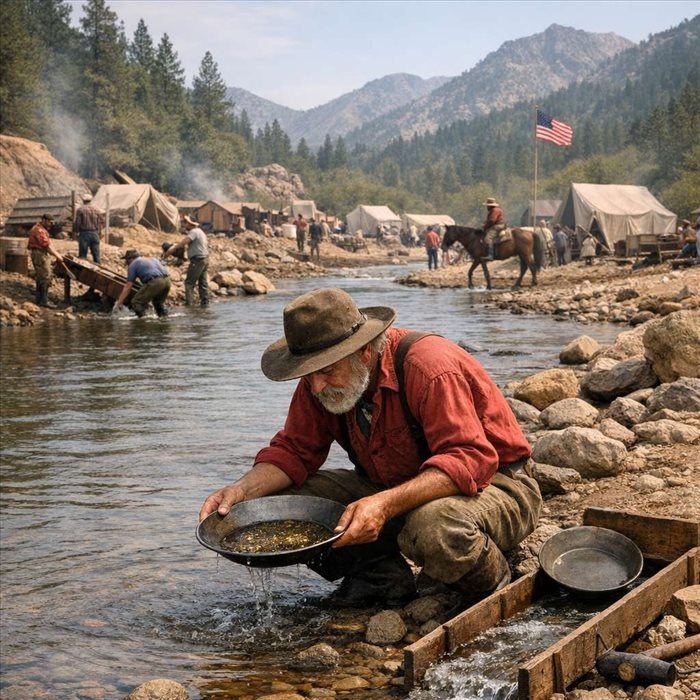 Ruée vers l’or en Californie : histoire, enjeux et héritage