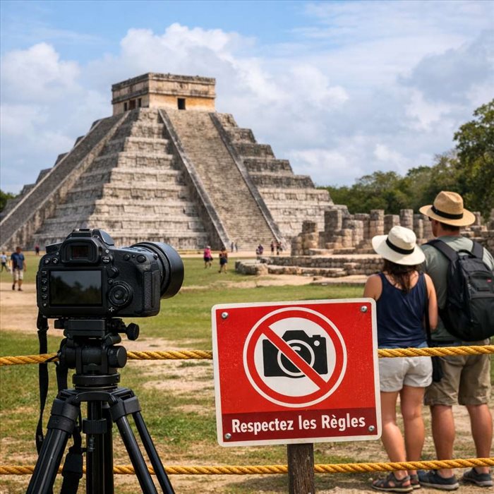 Photographier les sites archéologiques au Mexique : règles et conseils
