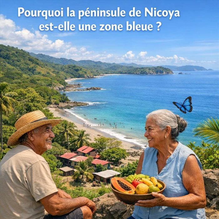 Pourquoi la péninsule de Nicoya est une zone bleue ?