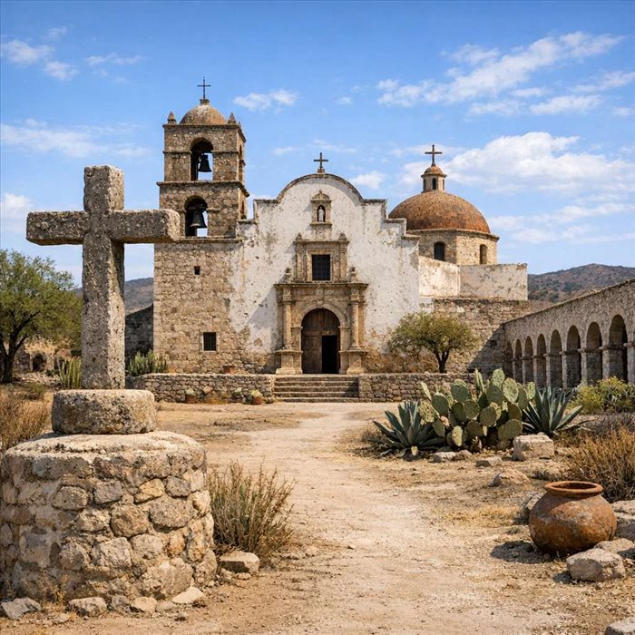 Missions franciscaines du Mexique : histoire, héritage et trésors