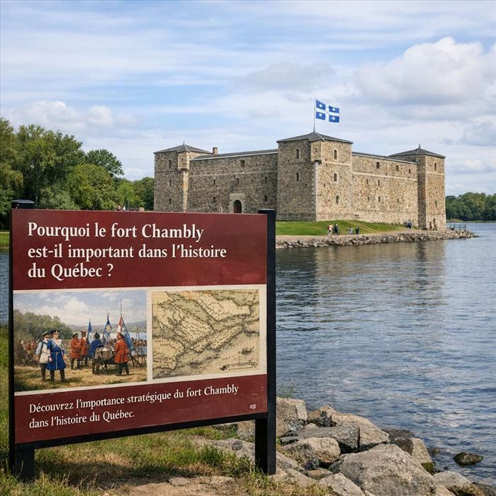 Fort Chambly : son rôle clé dans l’histoire du Québec