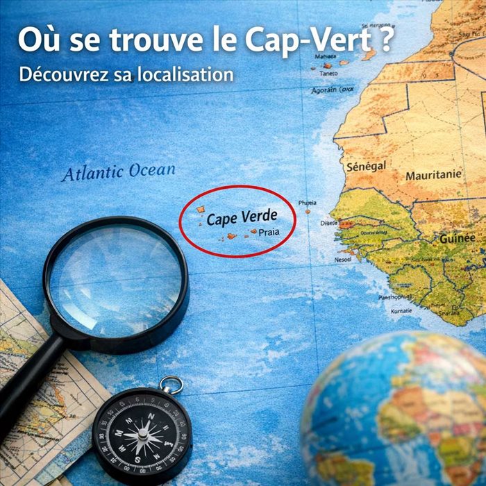 Où se trouve le Cap-Vert ? Guide complet et clair