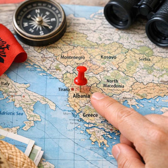 Où se trouve l’Albanie ? Localisation, carte et repères