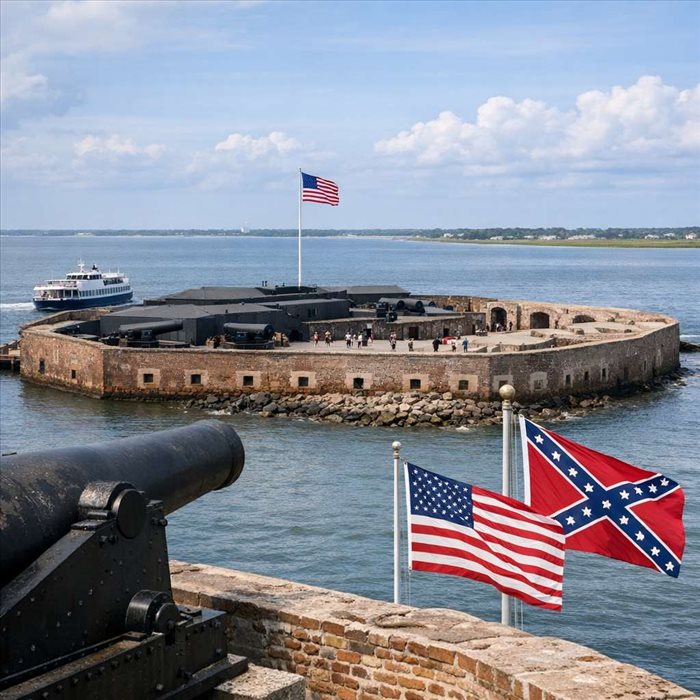Visiter Fort Sumter : comprendre la guerre de Sécession