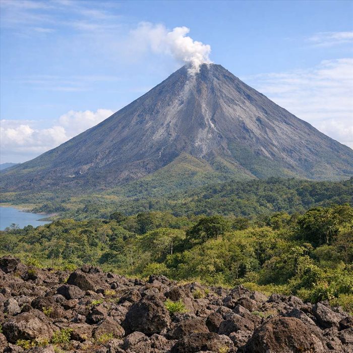 Histoire du volcan Arenal : l’éruption de 1968 et ses conséquences