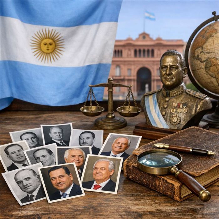 Présidents de l’Argentine : liste complète et histoire