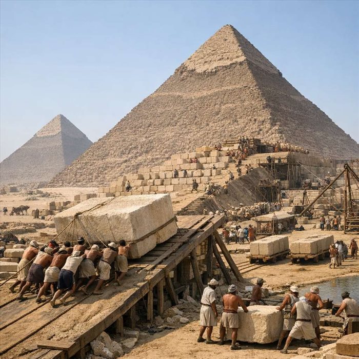 Comment les pyramides d'Égypte ont-elles été construites ?