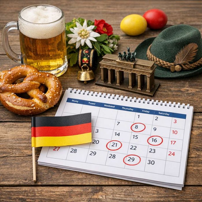 Jours fériés en Allemagne : le calendrier complet à connaître