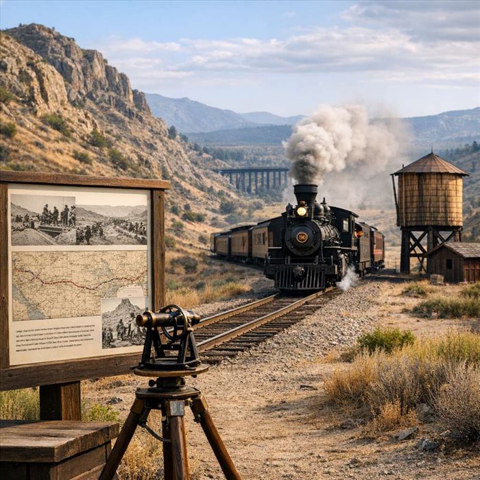 Comment découvrir l’histoire du chemin de fer transcontinental ?