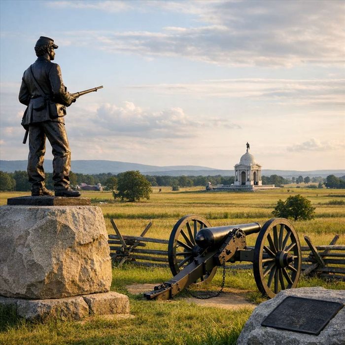 Pourquoi Gettysburg est un lieu historique majeur pour les États-Unis ?