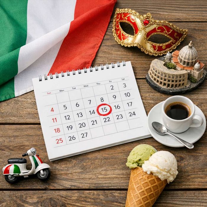 Jours fériés en Italie : calendrier complet et fêtes