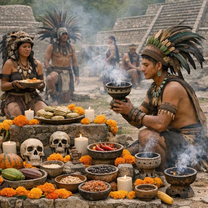 Jour des morts au Mexique préhispanique : rites et croyances