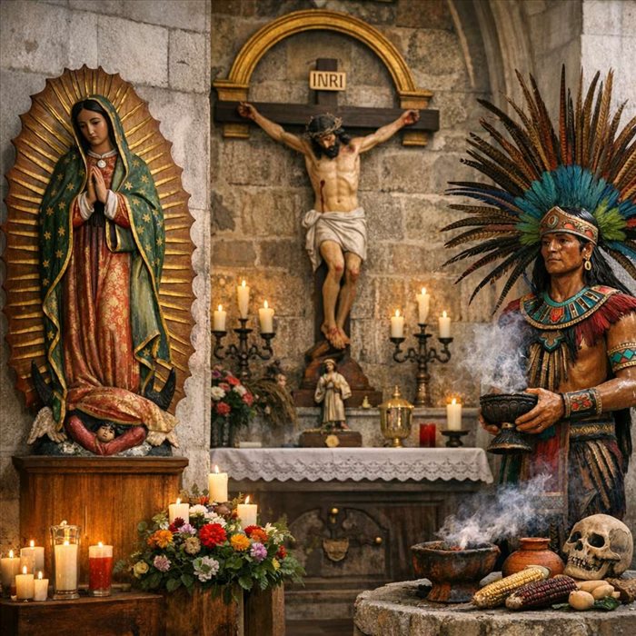 Syncrétisme religieux dans les églises mexicaines : histoire et symboles