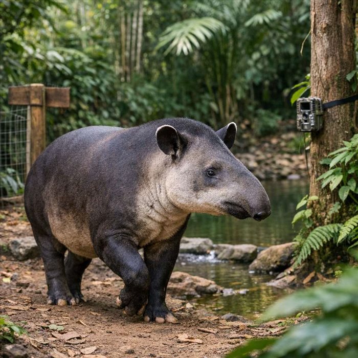 Pourquoi le tapir de Baird est protégé au Costa Rica ?