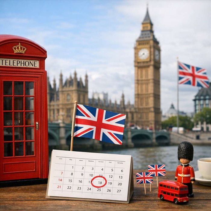 Jours fériés en Angleterre : liste complète et dates