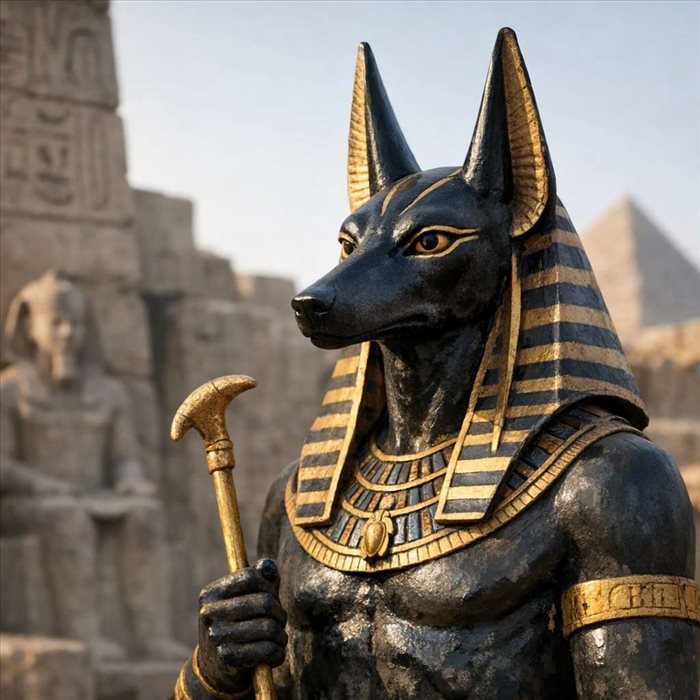 Anubis, dieu égyptien des morts : rôle, symbole et mystères