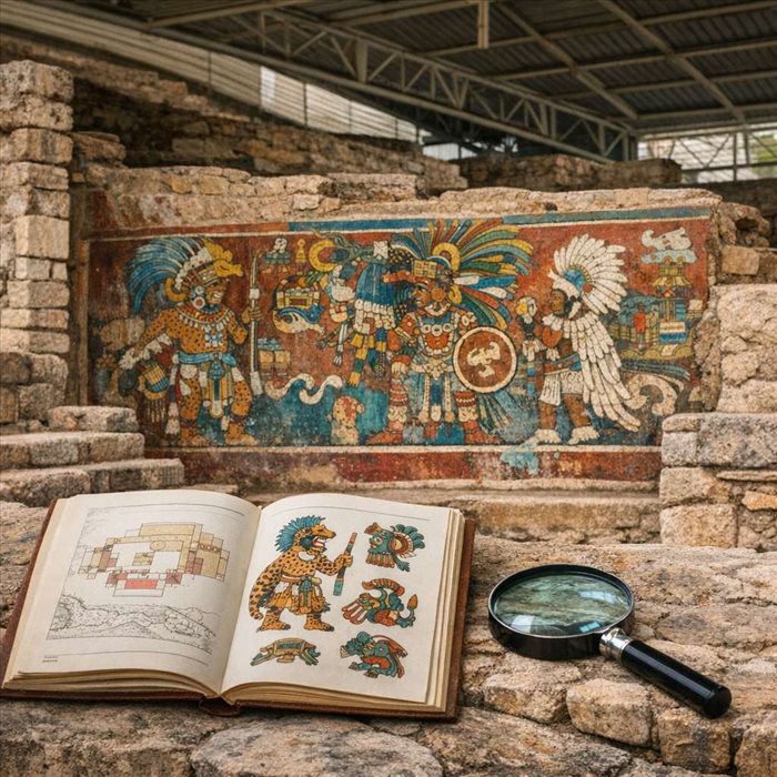 Comment comprendre les peintures murales de Cacaxtla ?