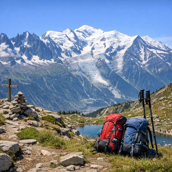 Mont Blanc : guide de découverte des Alpes et de Chamonix