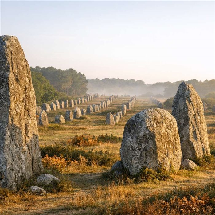 Mystère des alignements de Carnac : histoire et théories