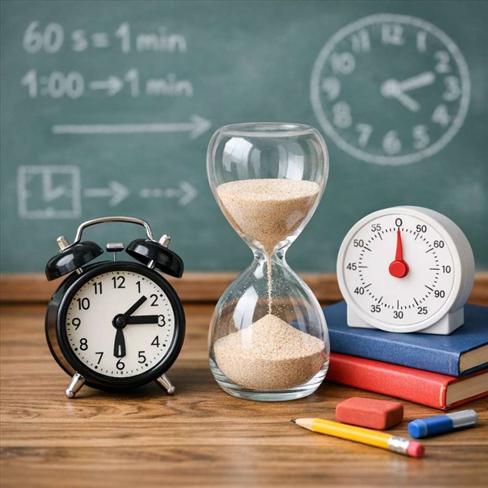 Convertir des secondes en minutes en anglais : méthode simple