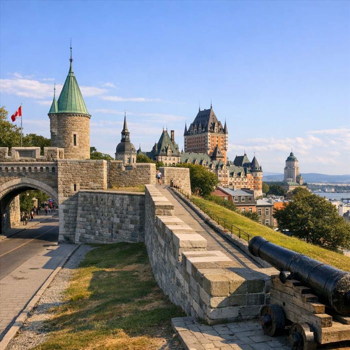 Pourquoi Québec est la seule ville fortifiée d’Amérique du Nord ?