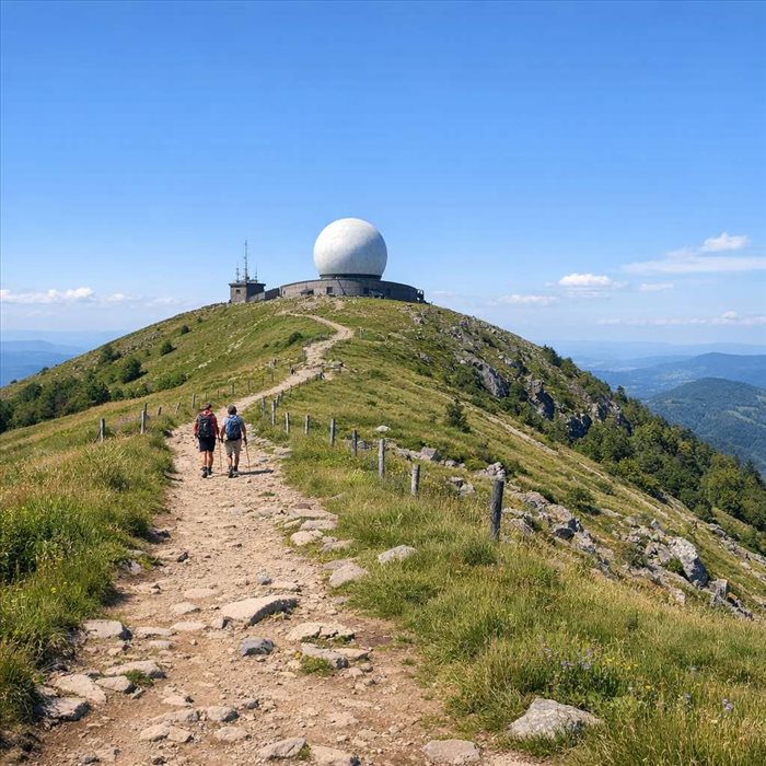 Grand Ballon : randonnée jusqu’au sommet du toit des Vosges