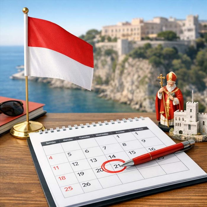 Calendrier des jours fériés à Monaco : dates et fêtes 2026