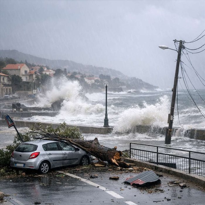 Tempête Claudia en France : évolution, zones touchées et impacts