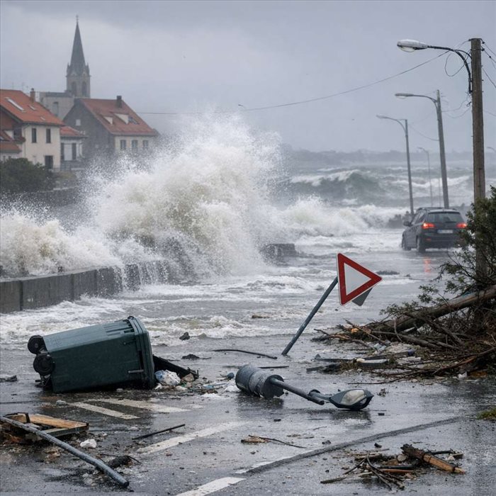 Tempête Floris en Europe : parcours, intensité et conséquences