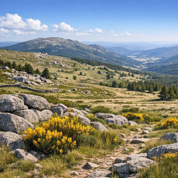 Mont Lozère : guide du parc national des Cévennes