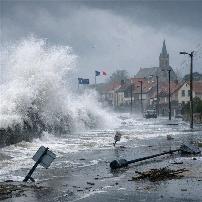 Tempête Amy en Europe : trajectoire et zones touchées | Guide