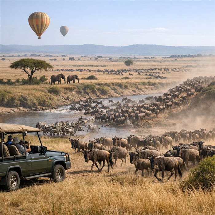 Voyager au Kenya pendant la grande migration : guide complet