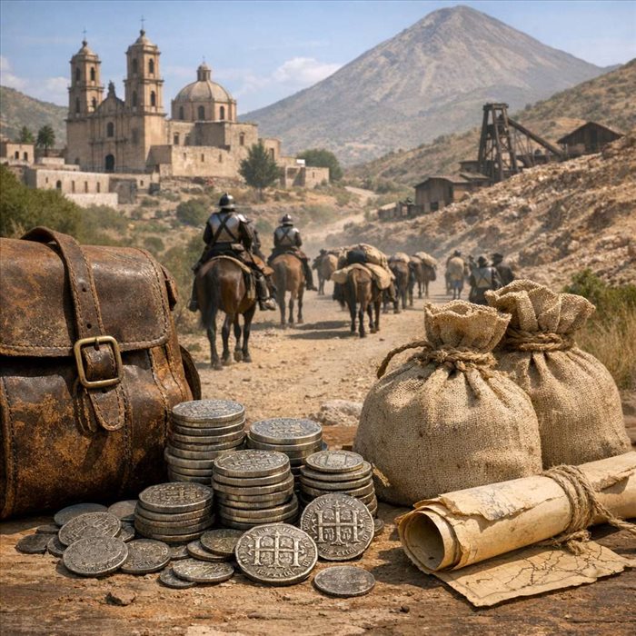 Route de l’argent au Mexique colonial : histoire et héritage