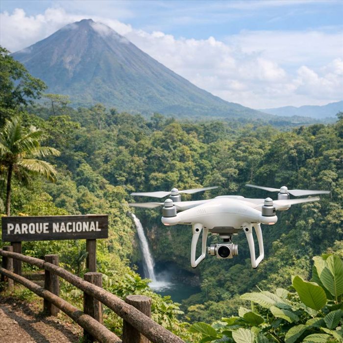 Réglementation des drones dans les parcs costariciens : guide complet