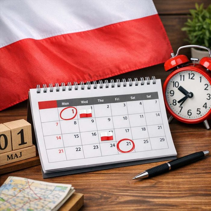 Jours fériés en Pologne : liste complète et calendrier 2026