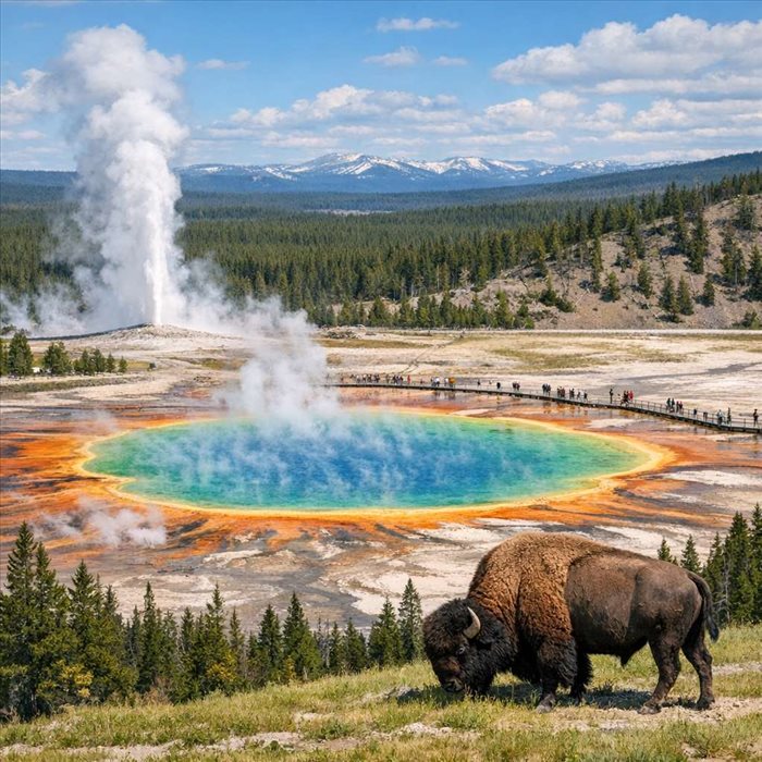 Histoire du parc national de Yellowstone : origine et création