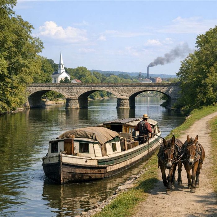 Pourquoi le canal Érié a changé l’Amérique : impacts et héritage