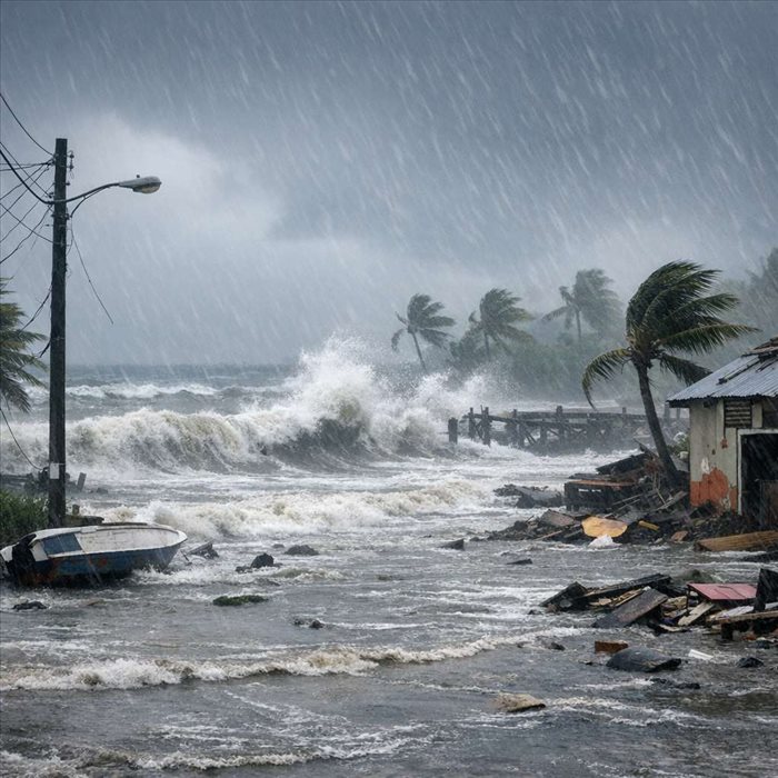 Tempête Beryl dans les Caraïbes : trajectoire et bilan complet