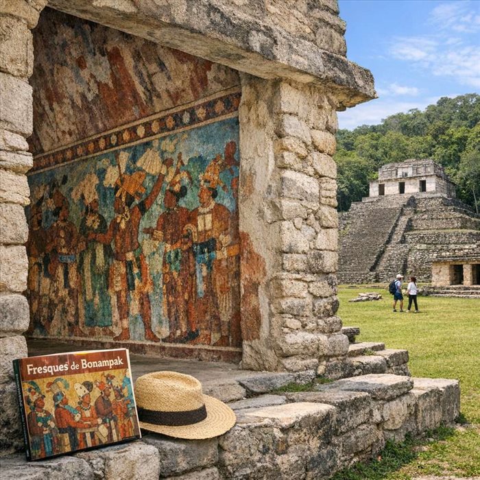 Comprendre les fresques de Bonampak au Chiapas : guide complet