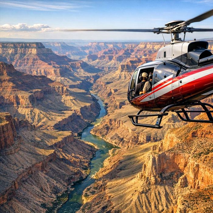 Pourquoi voir le Grand Canyon en hélicoptère pendant le séjour ?