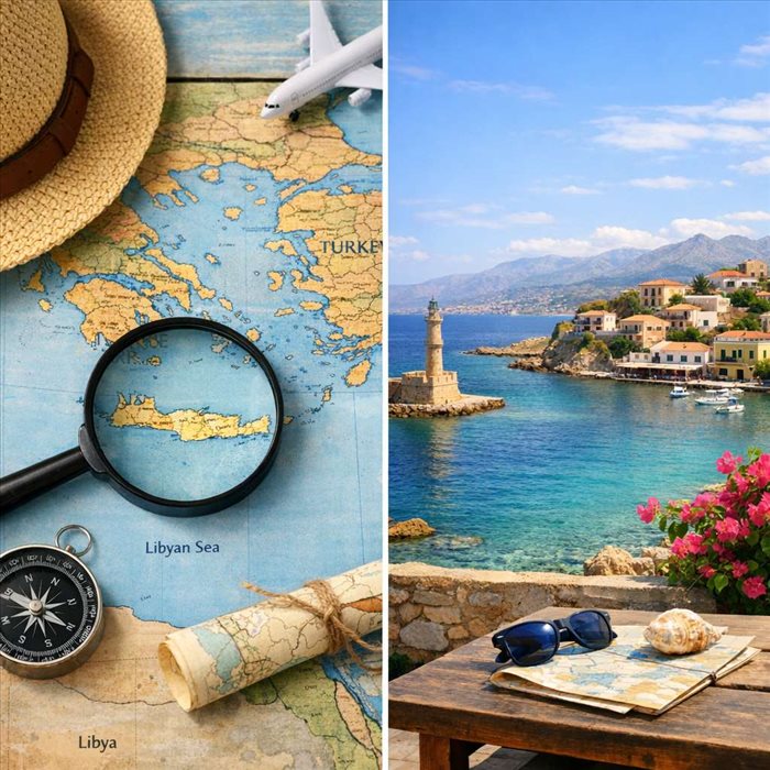 Où se trouve la Crète ? Guide complet et carte