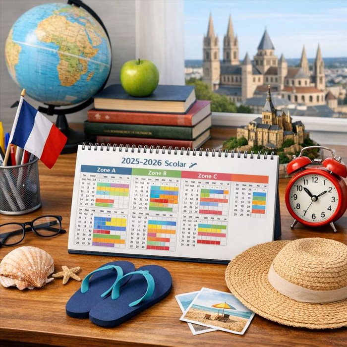 Vacances scolaires à Caen : calendrier 2025-2026 complet