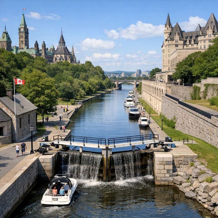 Pourquoi le canal Rideau est classé au patrimoine mondial ?