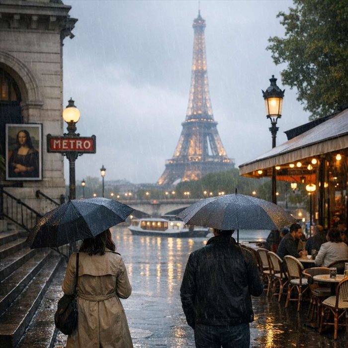 Quelles activités faire à Paris quand il pleut : idées pour 75000
