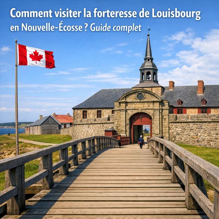 Comment visiter la forteresse de Louisbourg en Nouvelle-Écosse ?