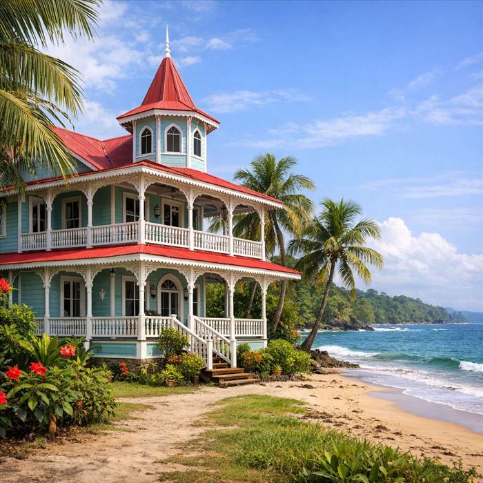 Architecture victorienne de la côte caribéenne costaricienne | Guide