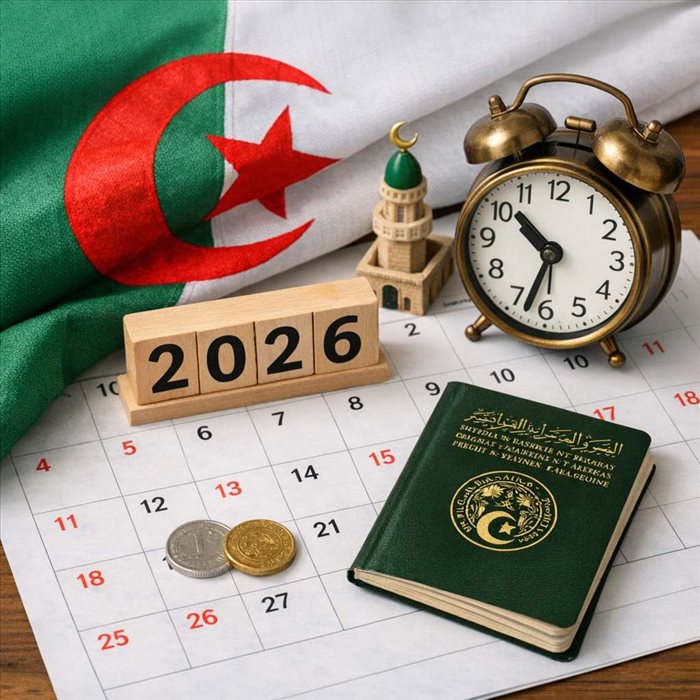 Jours fériés en Algérie : le guide complet 2026